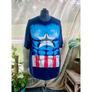 Men’s 2XL Marvel Tee Shirt Captain America